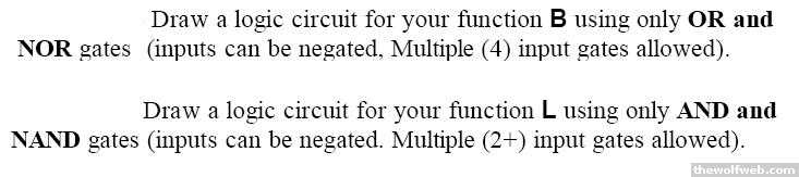 Solved: B: 1 = (A ^ ¬ B^ ¬ C ^ ¬ D) V (¬ A ^ B ^ ¬C ^ ¬ D)... | Chegg.com