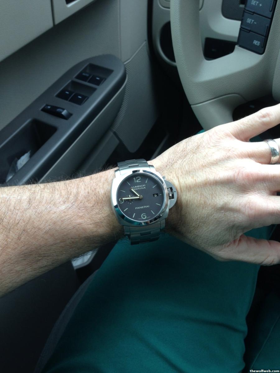 My First Panerai PAM 352 first week Review WatchUSeek Watch Forums